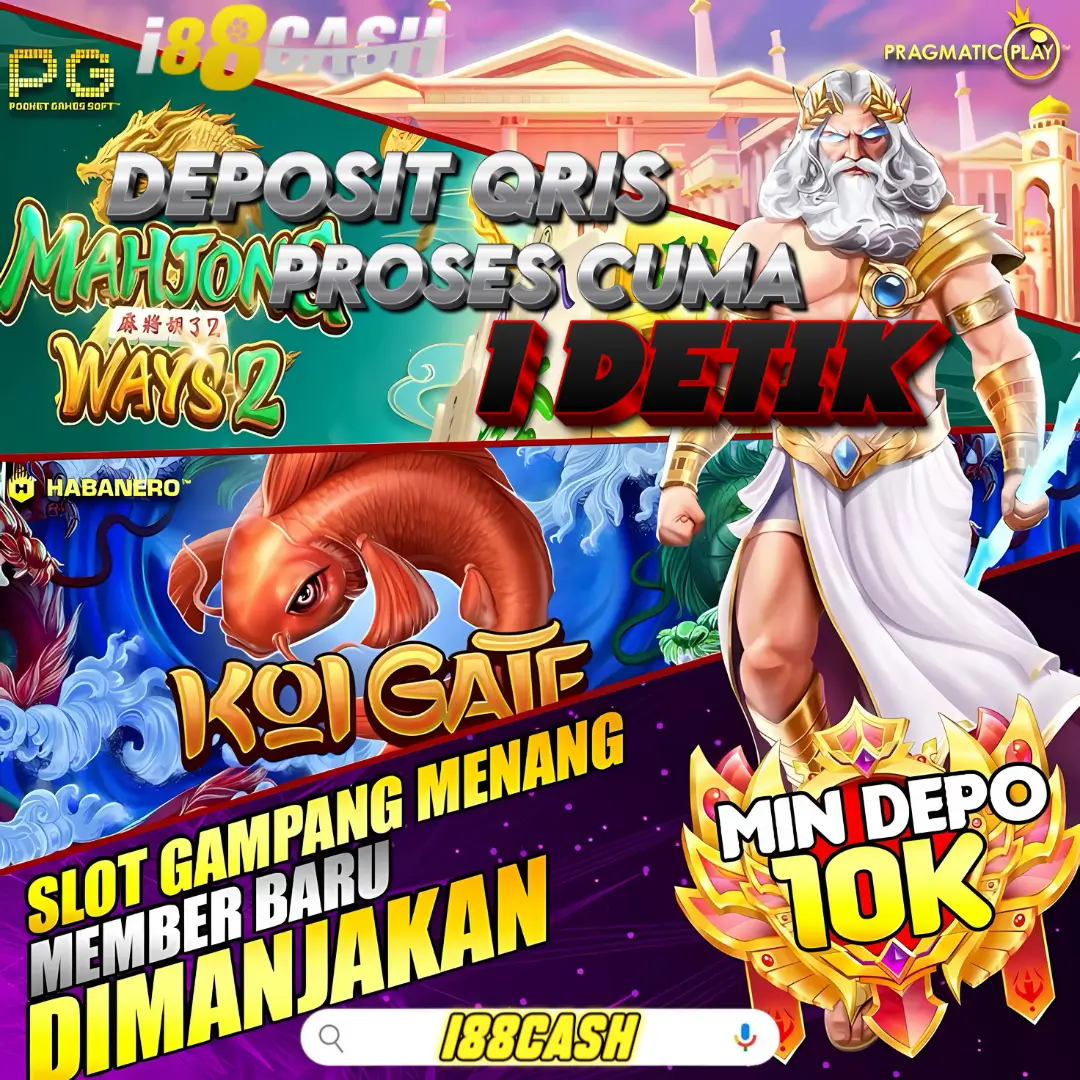 I88CASH | Deposit Qris 1 Detik | Slot Gampang Menang Member Baru Dimanja